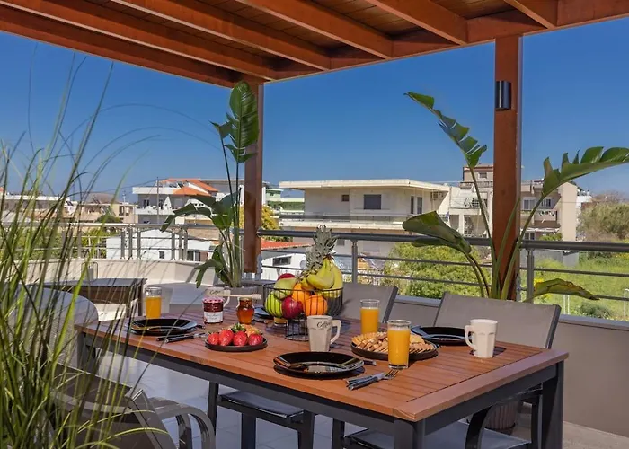 Coral Paradise Luxury Modern Family With Jacuzzi, Pool View & Parking In Rhodes Island Kremasztí