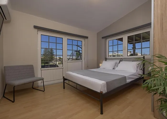 Coral Paradise Luxury Modern Family With Jacuzzi, Pool View & Parking In Rhodes Island Сasa de vacaciones