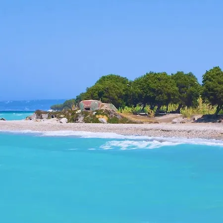 Coral Paradise Luxury Modern Family With Jacuzzi, Pool View & Parking In Rhodes Island